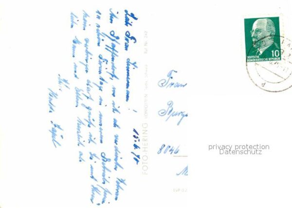 Pfaffendorf Koenigstein Ferienheim des VEB Tüllgardinen und Spi – Bild 2
