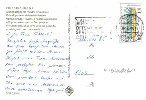 Friedrichroda Marienglashöhle Kristallgrotte Höhlense – Bild 2