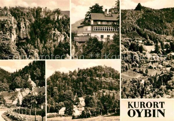 Oybin Klosterruine Berggasthof Berg Oybin Zit
