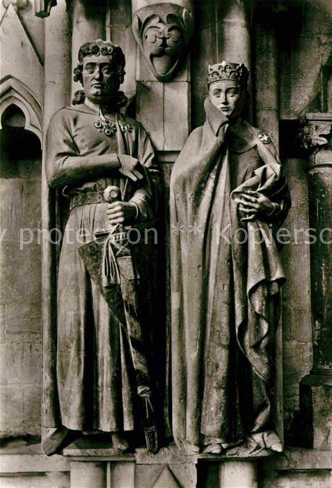 Naumburg Saale Dom zu Naumburg 13. Jhdt. Westchor Ekke