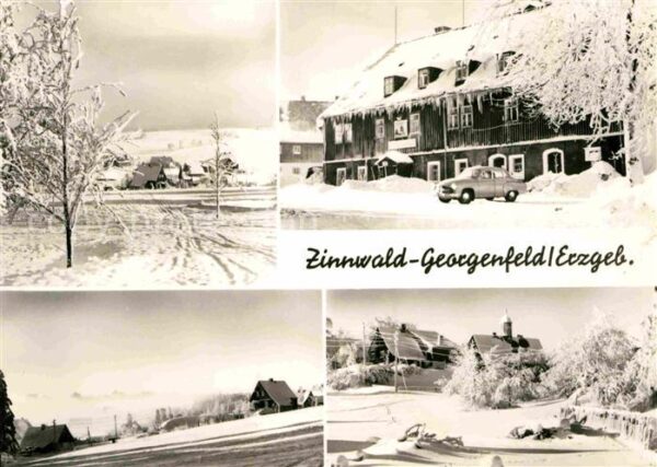 Georgenfeld Hotel Gaststätte Winterimpressionen Erz