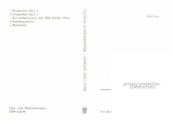 Klingenthal Vogtland Landschaftspanorama Betriebsferienheim – Bild 2