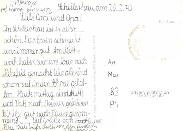 Rehefeld-Zaunhaus Teilansichten Winterlandschaften – Bild 2
