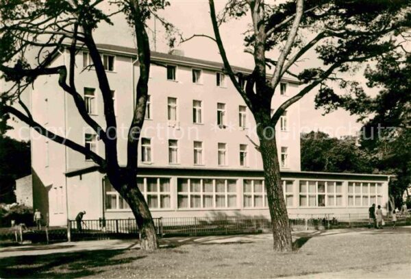 Heringsdorf Ostseebad Usedom FDGB Erholungsheim Erich Wirth