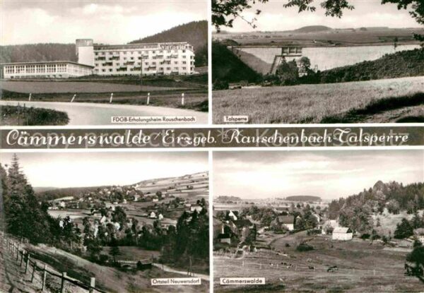 Caemmerswalde FDGB Erholungsheim Rauschenbach Talsper