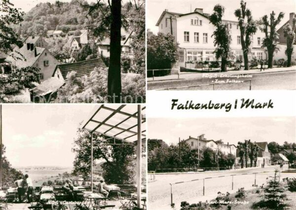 Falkenberg Mark Teilansichten FDGB Erholungsheim Zum Fa