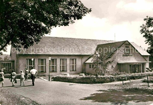 Schmiedefeld Rennsteig FDGB Kulturhaus