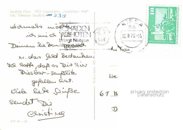 Seusslitz HO Gaststätte Seusslitzer Hof Blick übe – Bild 2