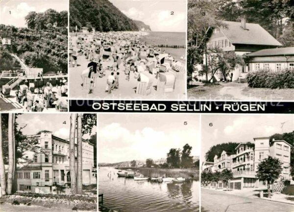 Sellin Ruegen Fahrstuhl zum Strand Krankenhaus Kurhau
