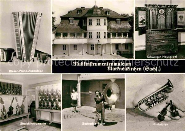 Markneukirchen Musikinstrumentenmuseum Akkordeon Orgel
