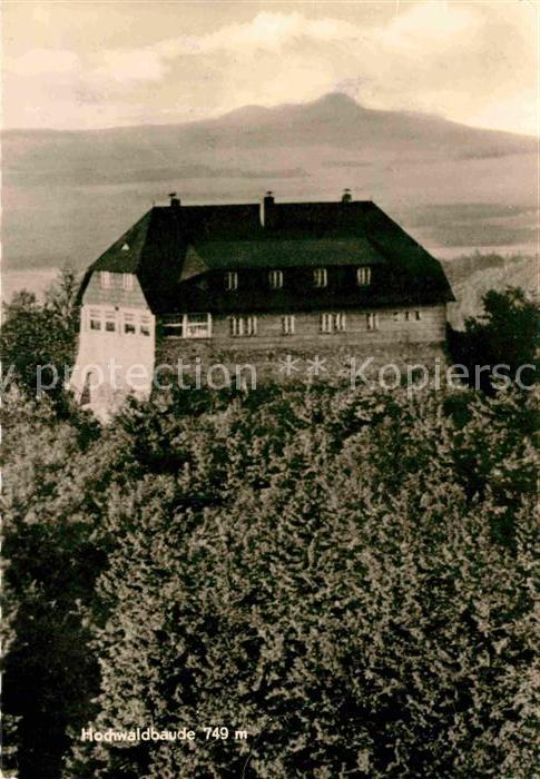 Oybin Hochwaldbaude Zittauer Gebirge