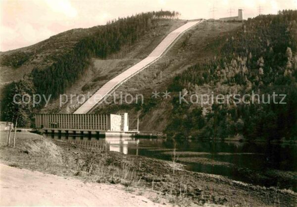 Hohenwarte Hohenwartetalsperre Pumpspeicherwerk Sa