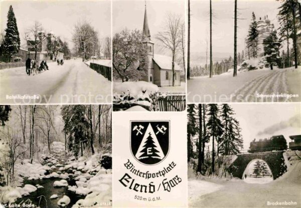 Elend Harz Bahnhofstrasse Kirche Schnarcherklippen