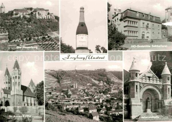 Freyburg Unstrut Neuenburg Rotkäppchen Sekt HO Gaststätt