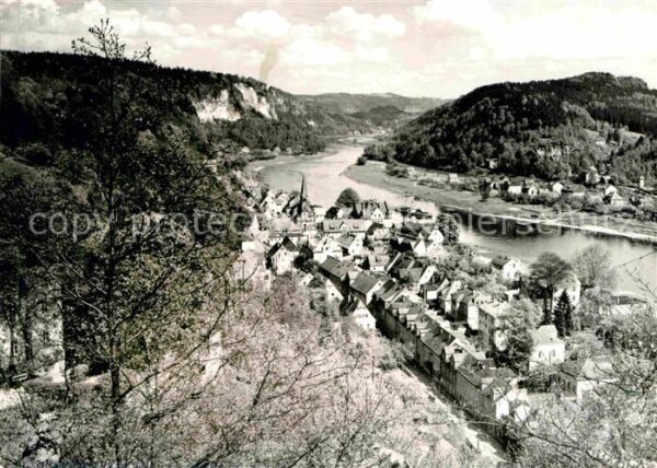 Pirna Panorama Elbtal Elbsandsteingebirge