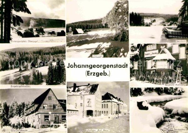 Johanngeorgenstadt Wintersportplatz Oberjugel Steinbach Be