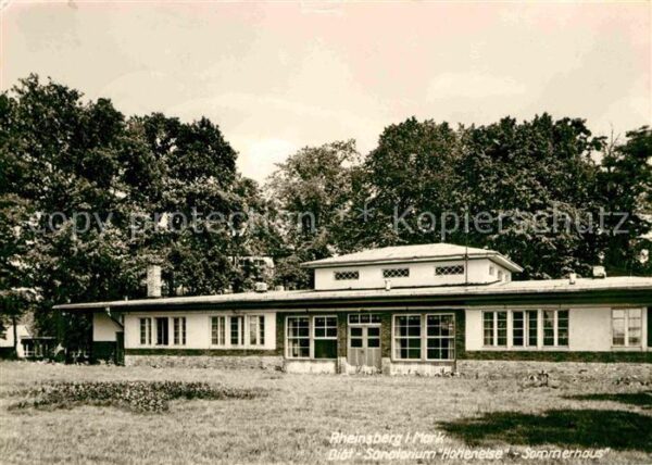 Rheinsberg Diät Sanatorium Hohenelse Sommerhaus