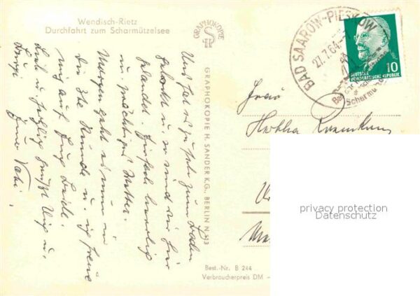 Wendisch Rietz Durchfahrt zum Scharmützelsee – Bild 2