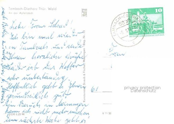 Tambach-Dietharz Partie an der Apfelstädt Wald – Bild 2
