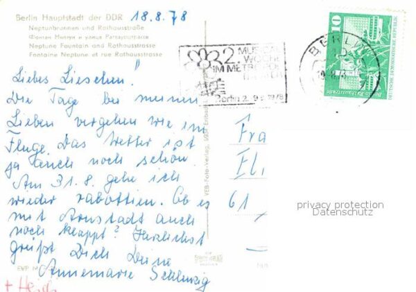 Berlin Neptunbrunnen Rathausstrasse – Bild 2