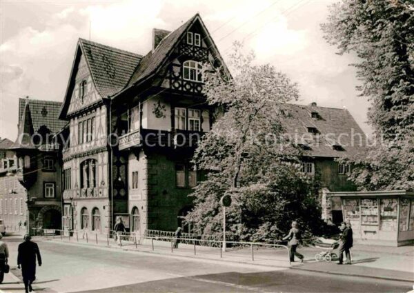 Meiningen Thueringen Henneberger Haus Georgstrasse