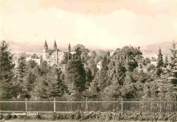 Gernrode Harz Blick zur Kirche