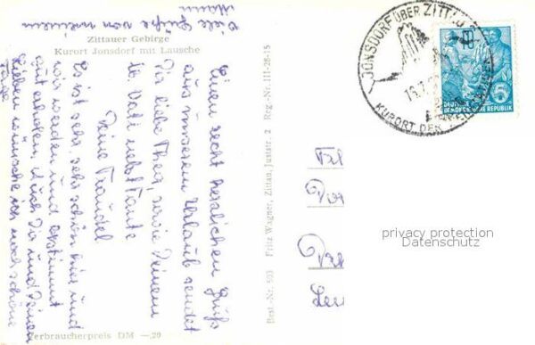 Jonsdorf mit Lausche Zittauer Gebirge – Bild 2