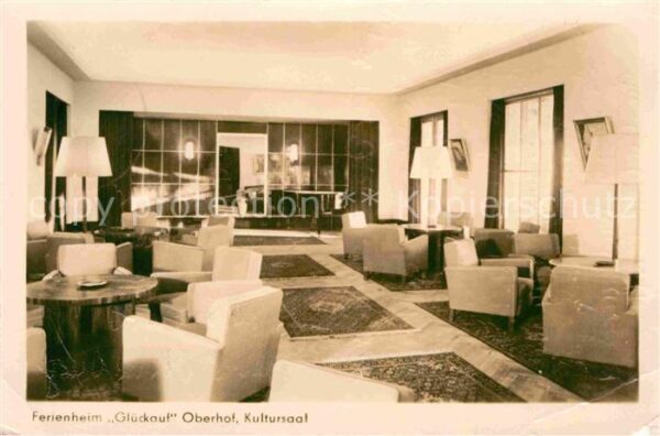 Oberhof Thueringen Ferienheim Glückauf Kultursaal