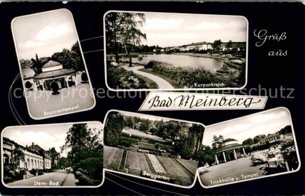Bad Meinberg Brunnentempel Kurparkteich Sternbad Ber
