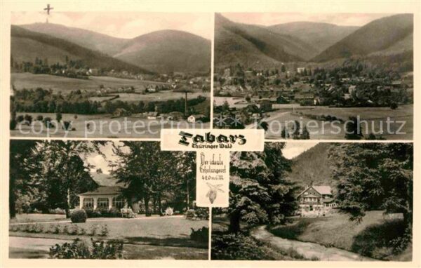 Tabarz Panorama Thüringer Wald