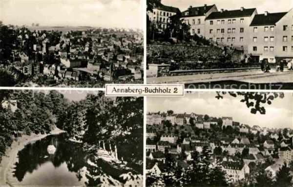 Annaberg-Buchholz Erzgebirge Teilansichten