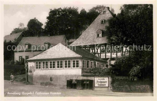 Annaberg-Buchholz Erzgebirge Gaststätte Frohnauer Hammer Historische