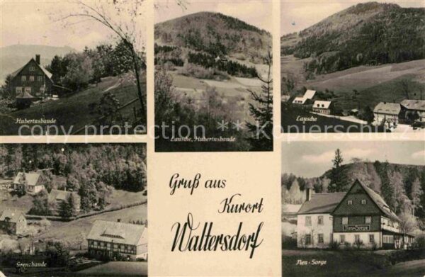 Waltersdorf Zittau Hubertusbaude Lausche Neu Sorge Grenzba