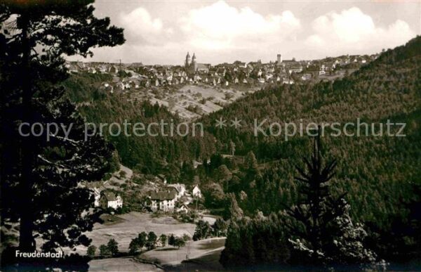 Freudenstadt Panorama Höhenluftkurort Schwarzwald