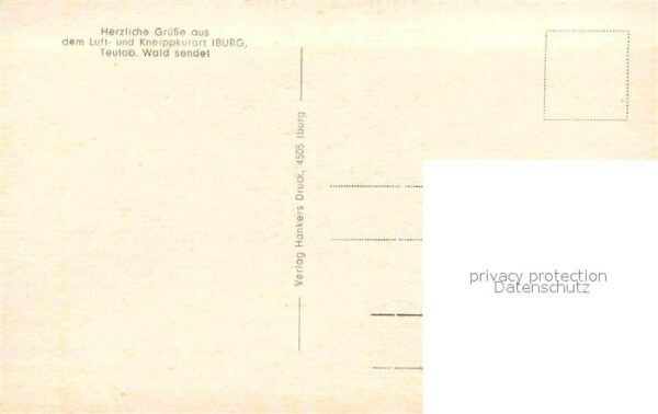 Iburg Teutoburger Wald Kneippsanatorium Dr Bremer – Bild 2