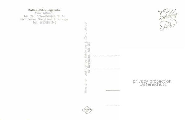 Altenau Harz Polizei Erholungsheim im Wald – Bild 2