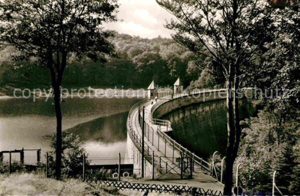 Barmen Wuppertal Talsperre Staumauer Bergisches Land