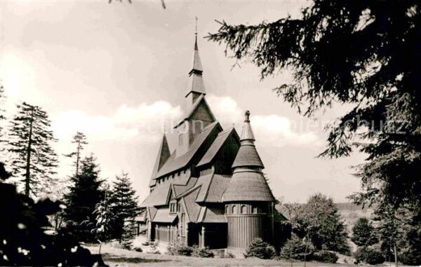 Hahnenklee-Bockswiese Harz Gustav Adolf Kirche Nordische Stabholzk