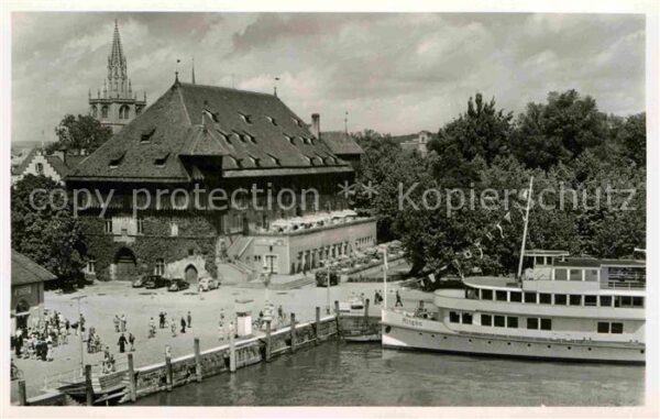 Konstanz Bodensee Konzil Hafen Fähre