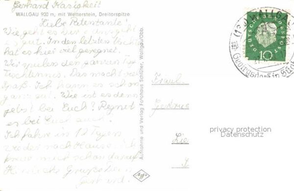 Wallgau Kirche Wetterstein Dreitorspitze – Bild 2