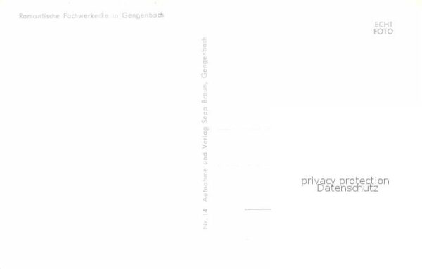 Gengenbach Romantische Fachwerkecke – Bild 2