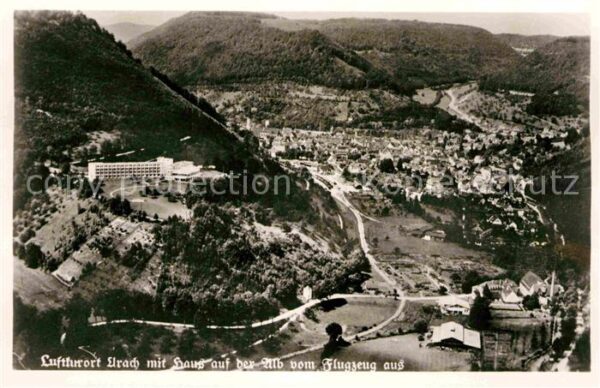 Urach Bad mit Haus auf der Alb Schwäbische Alb Fl