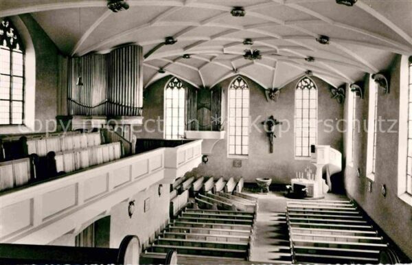 Freudenstadt Innenansicht evangelische Stadtkirche