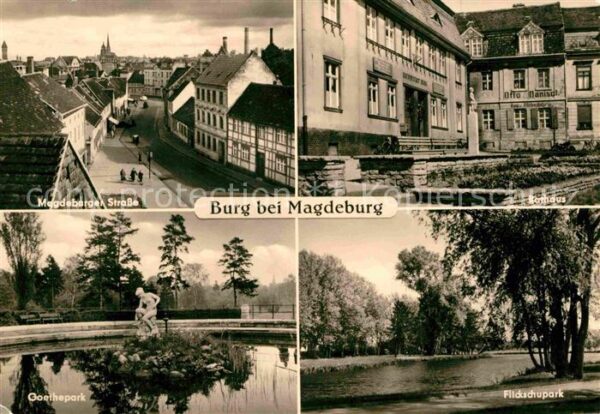 Burg Magdeburg Magdeburger Strasse Rathaus Flickschupa