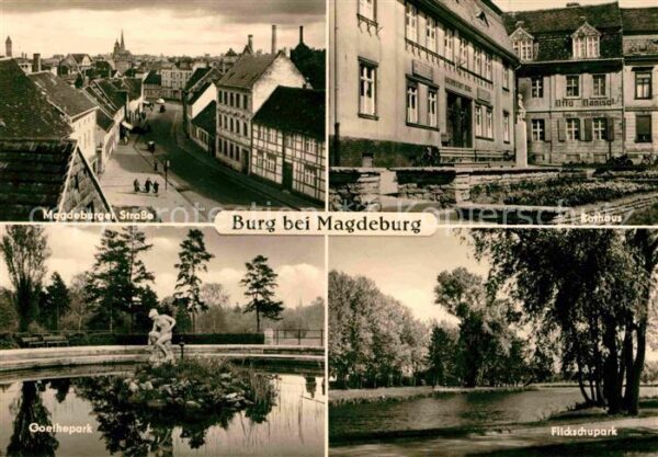 Burg Magdeburg Magdeburger Strasse Rathaus Flickschupa