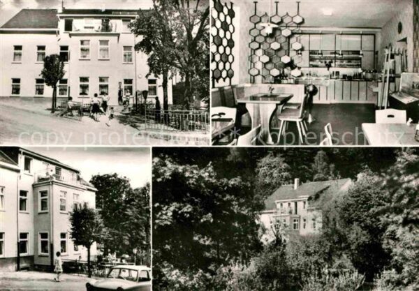 Rechenberg-Bienenmuehle Osterzgebirge Ferienheim Zur Post VEB Elektrowärme Sö