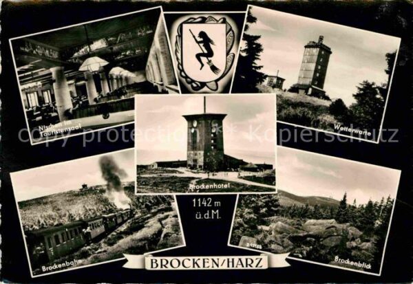 Brocken Harz Brockenbahn Eisenbahn Brockenhotel Wett