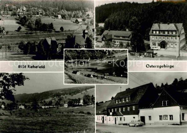 Rehefeld-Zaunhaus Teilansichten Gasthaus Landschaftspanor