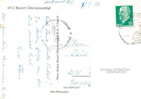 Oberwiesenthal Erzgebirge Fichtelberg Bergbahn Wetterwarte Winter – Bild 2