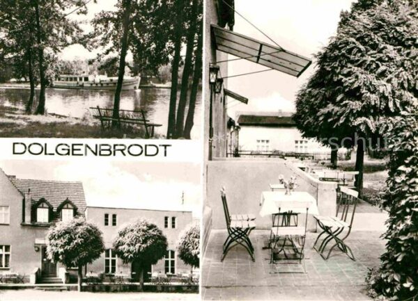 Dolgenbrodt Partie am Fluss Gaststätte Restaurant